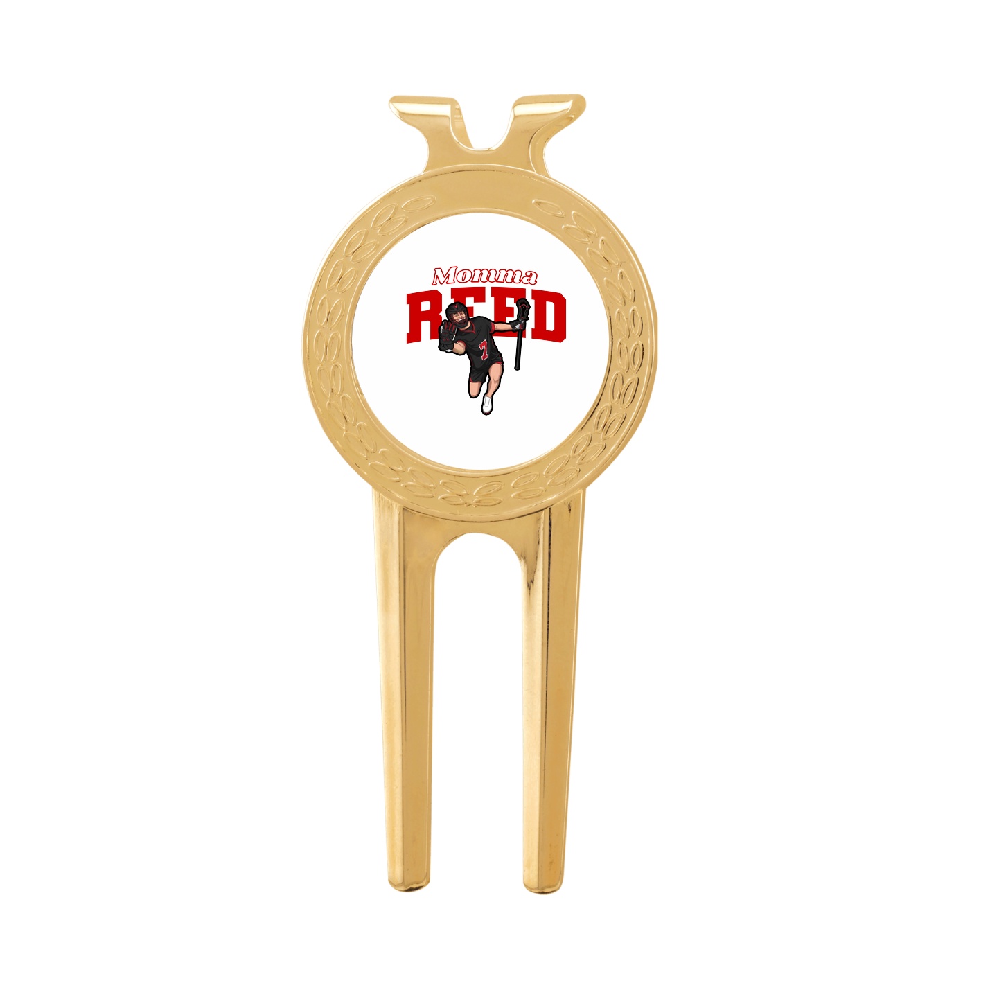 Divot Tool with Ball Marker — Mothers Day Block in Classic