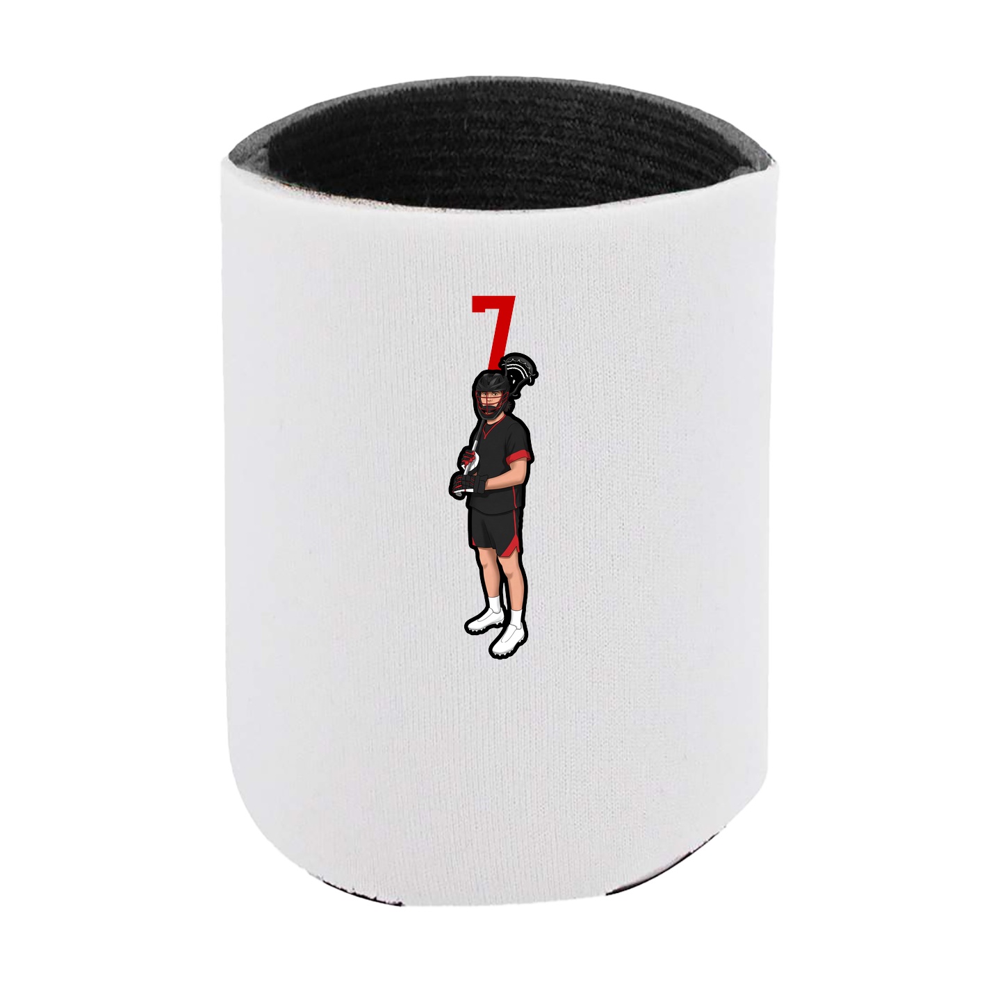 Can Holder — Number Top in White