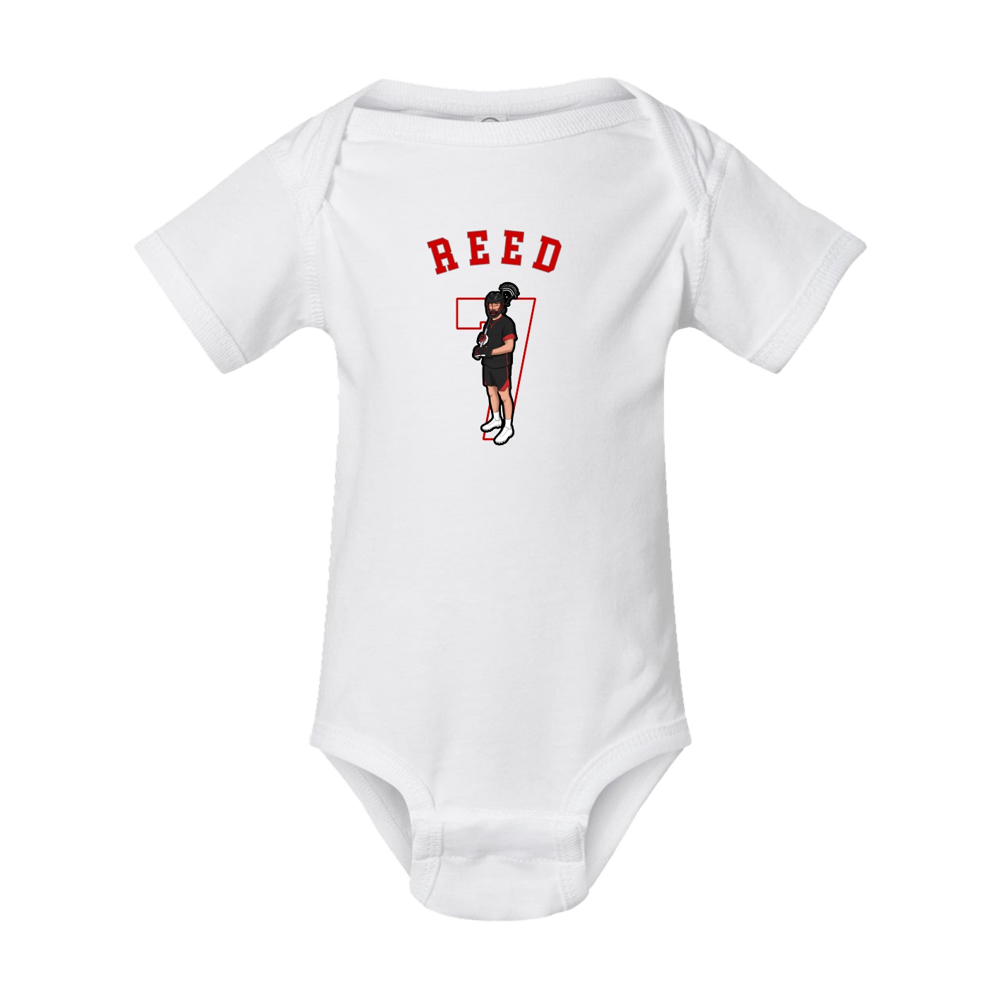 Baby Onesie — Shirsey Arch in White