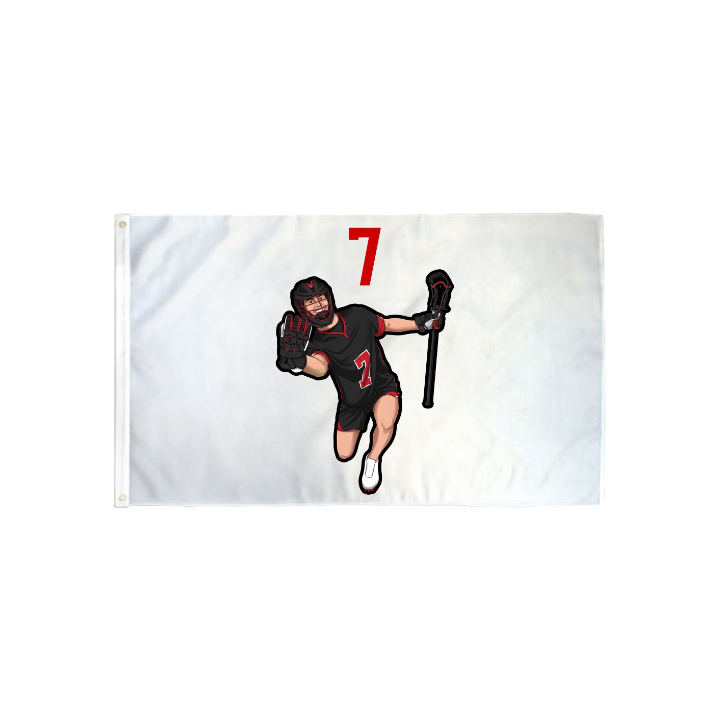 3x5 Flag — Number Top in Classic