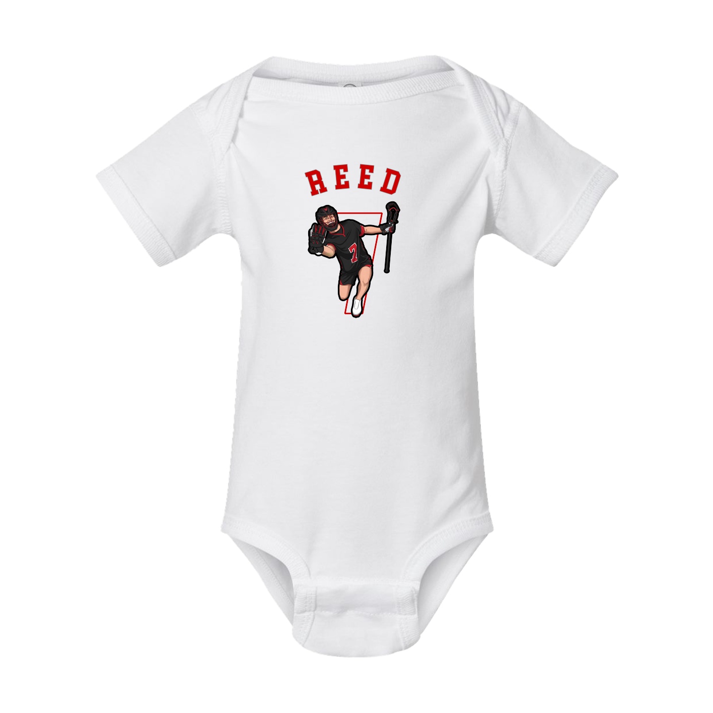 Baby Onesie — Shirsey Arch in White
