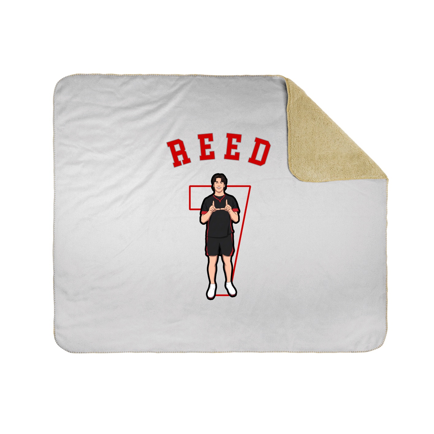 Throw Blanket — Shirsey Arch in White
