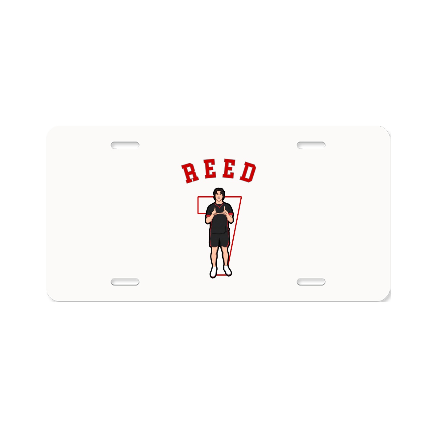 License Plate — Shirsey Arch in Classic