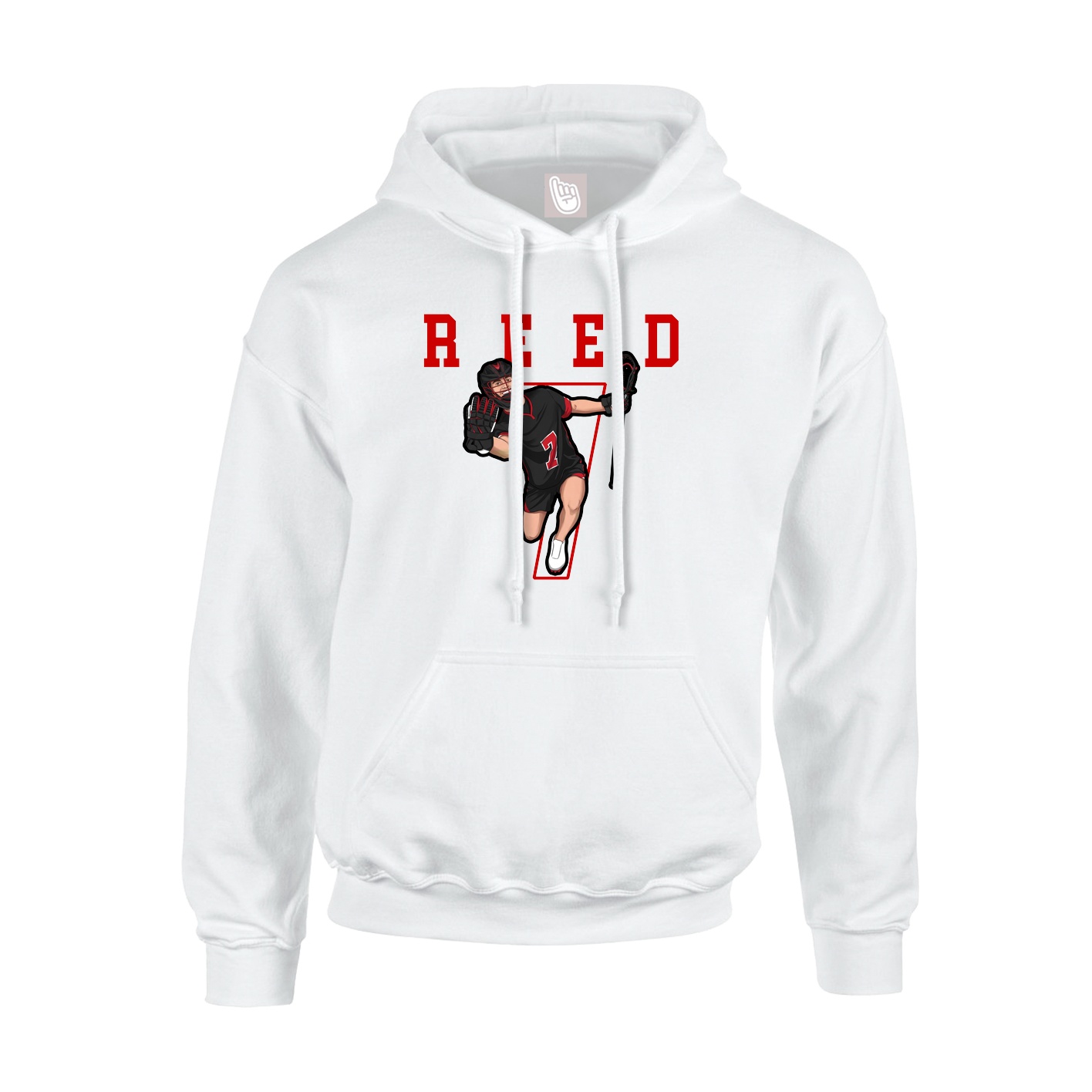 Youth Hoodie — Shirsey in White