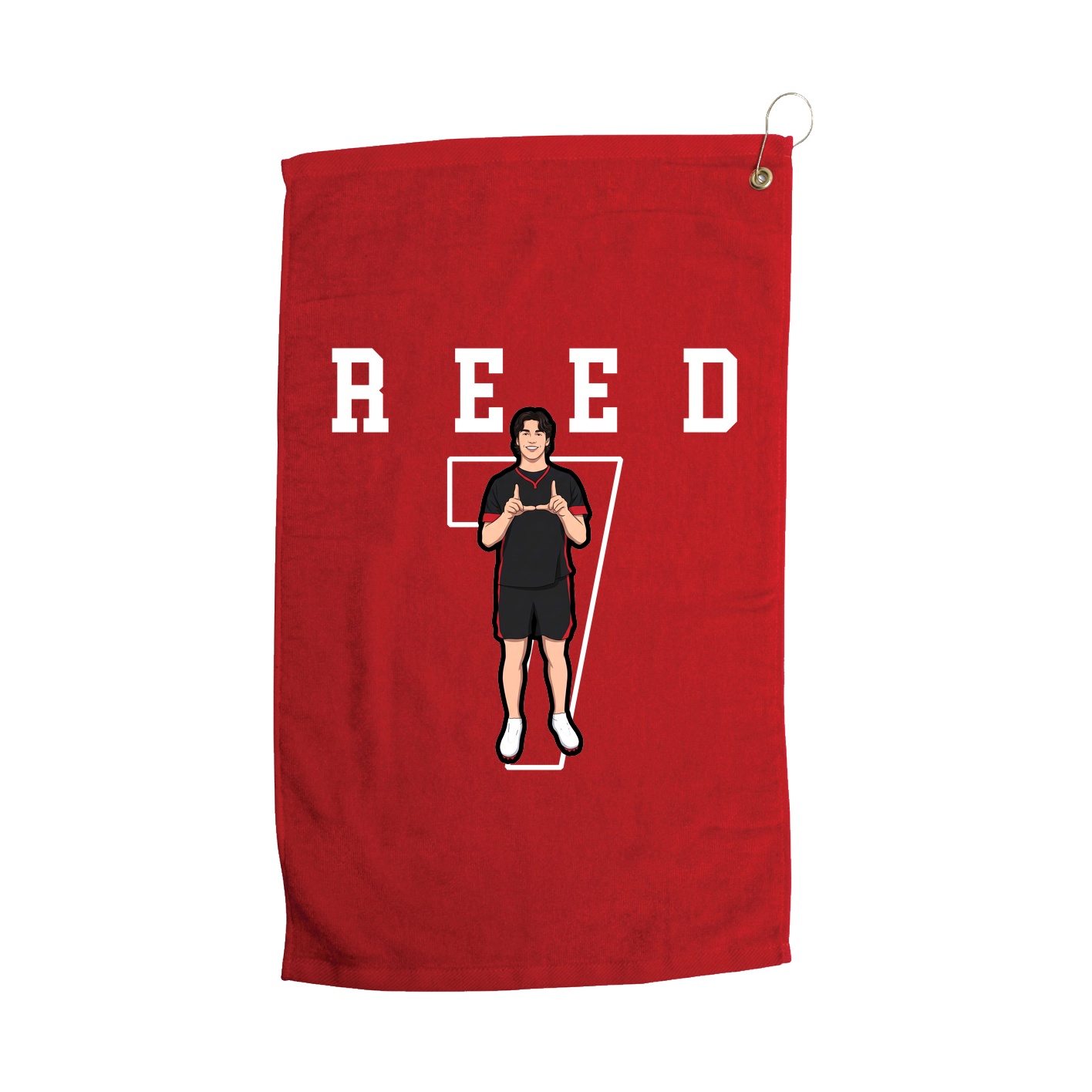 Golf Towel — Shirsey in Red