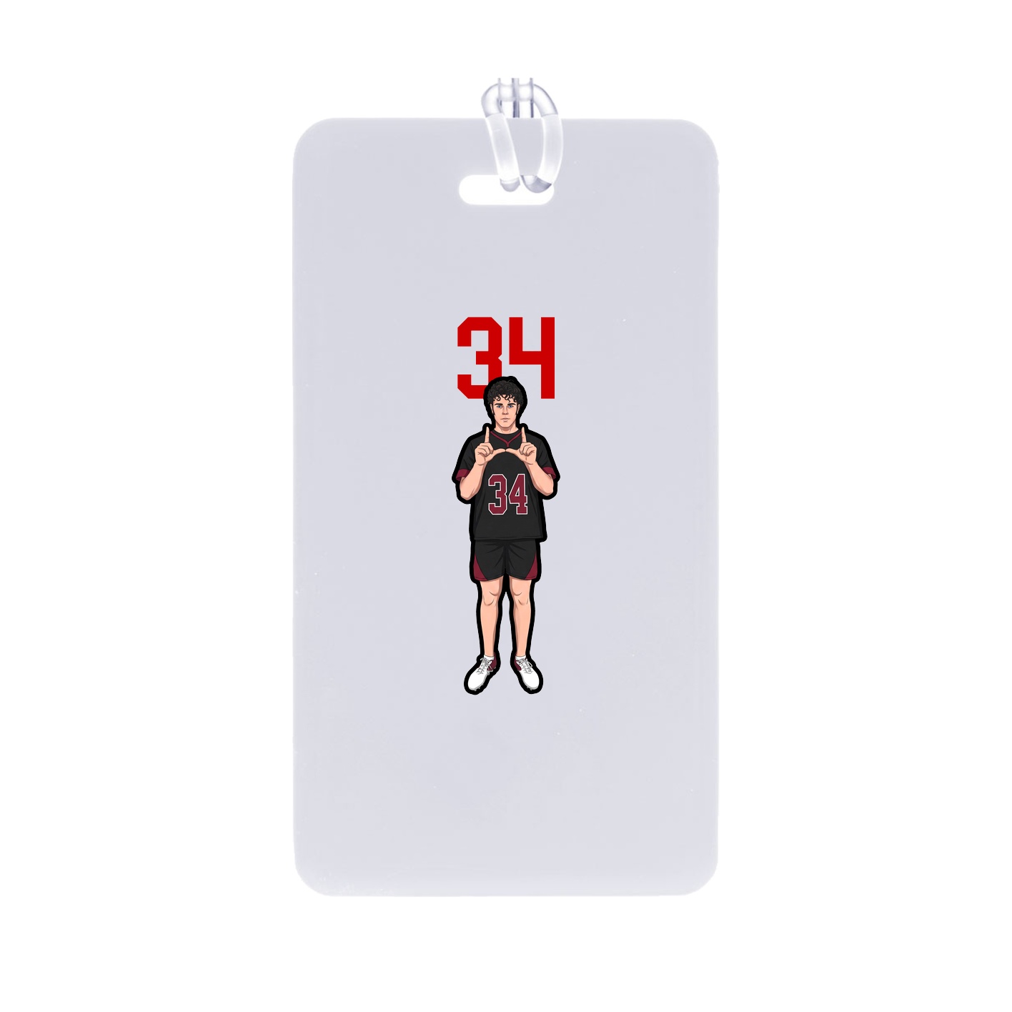 Bag Tag — Number Top in Classic