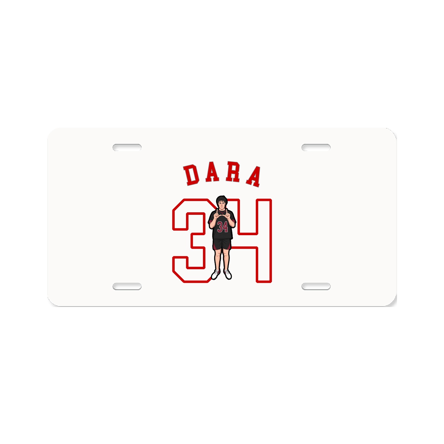 License Plate — Shirsey Arch in Classic