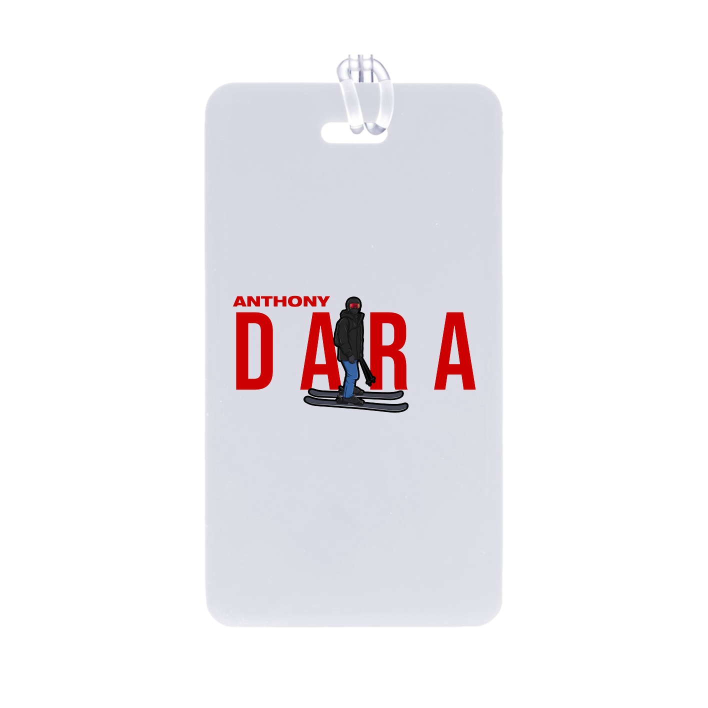 Bag Tag — Player Name in Classic
