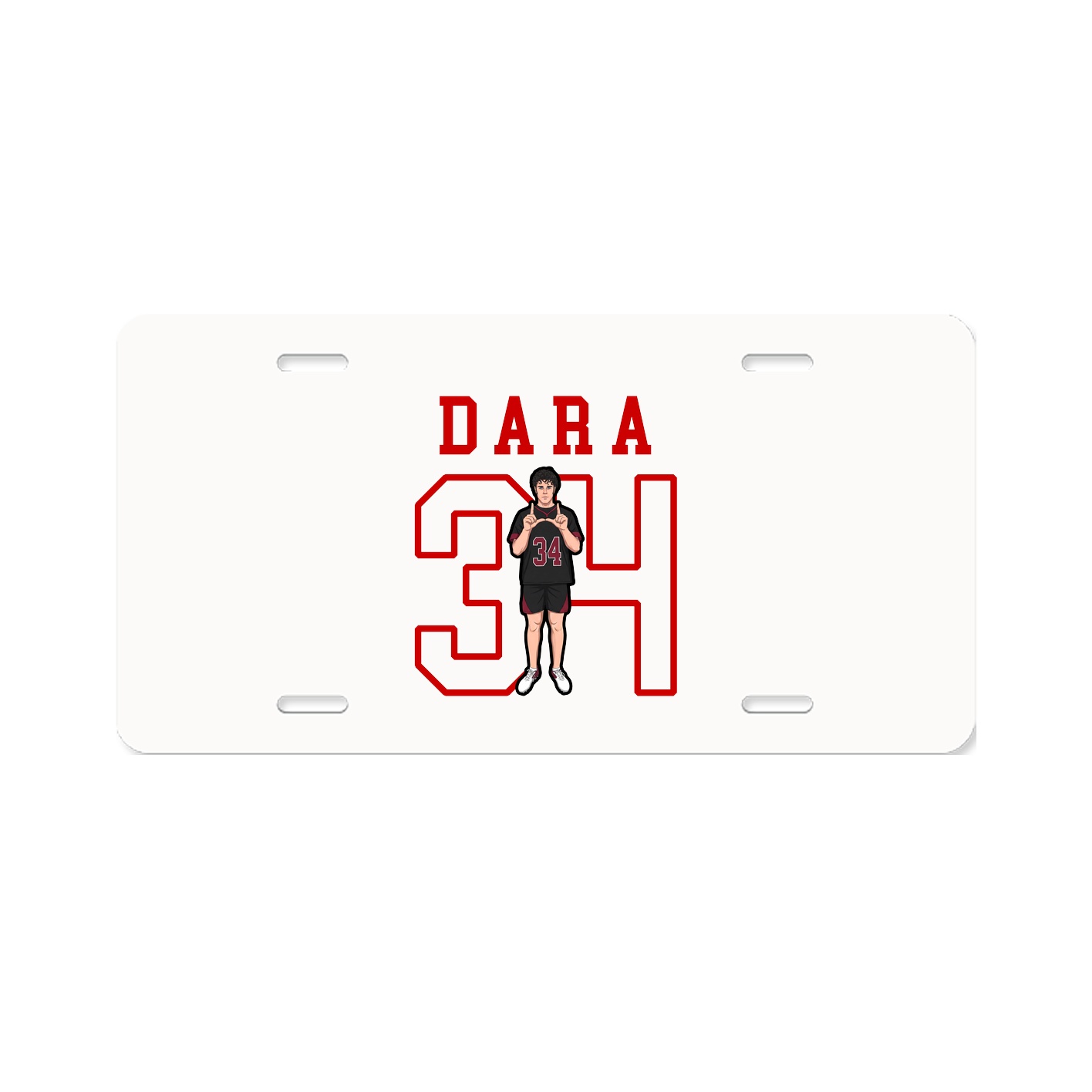 License Plate — Shirsey in Classic