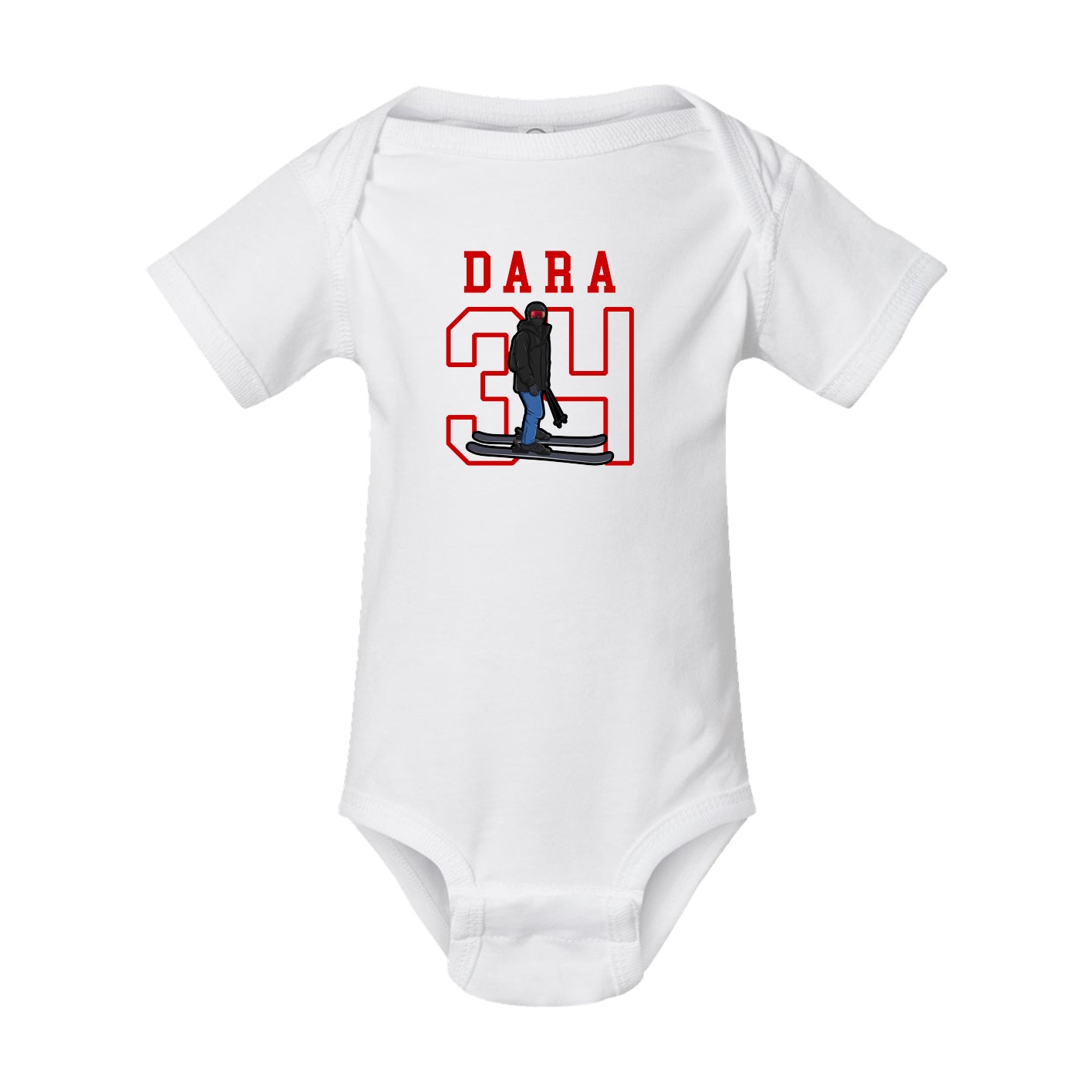 Baby Onesie — Shirsey in White