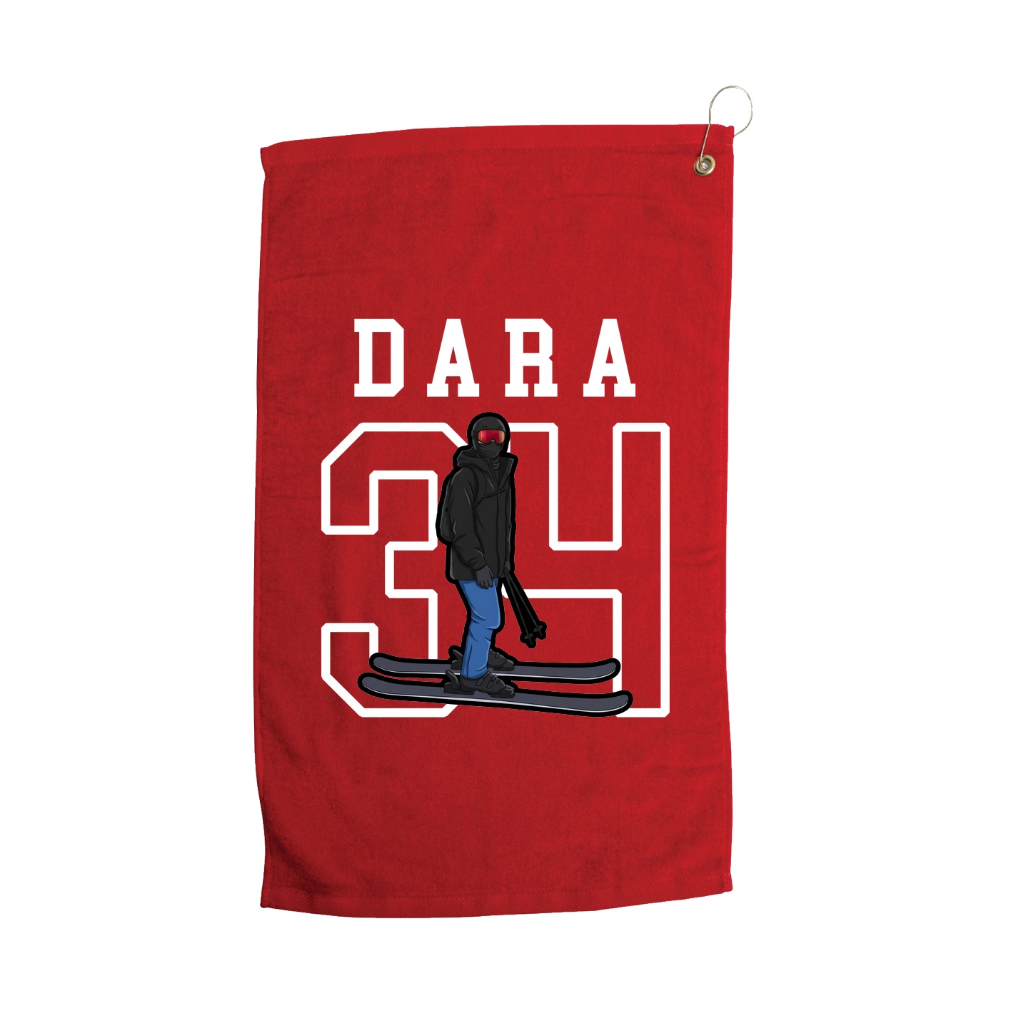Golf Towel — Shirsey in Red