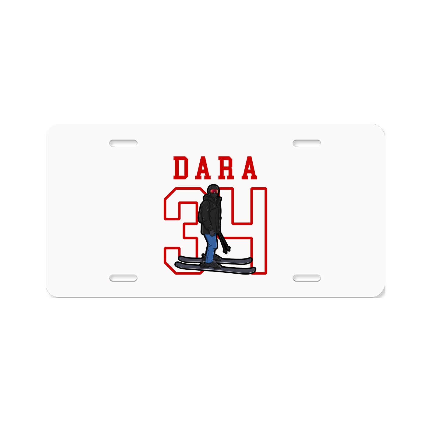 License Plate — Shirsey in Classic