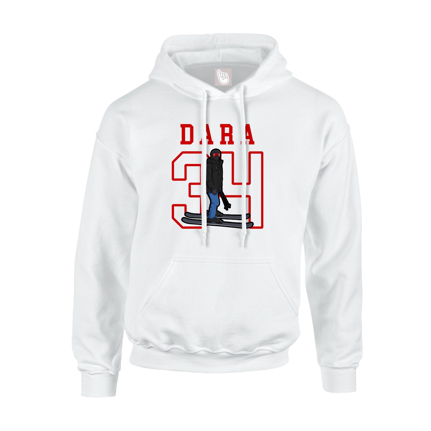 Youth Hoodie — Shirsey in White