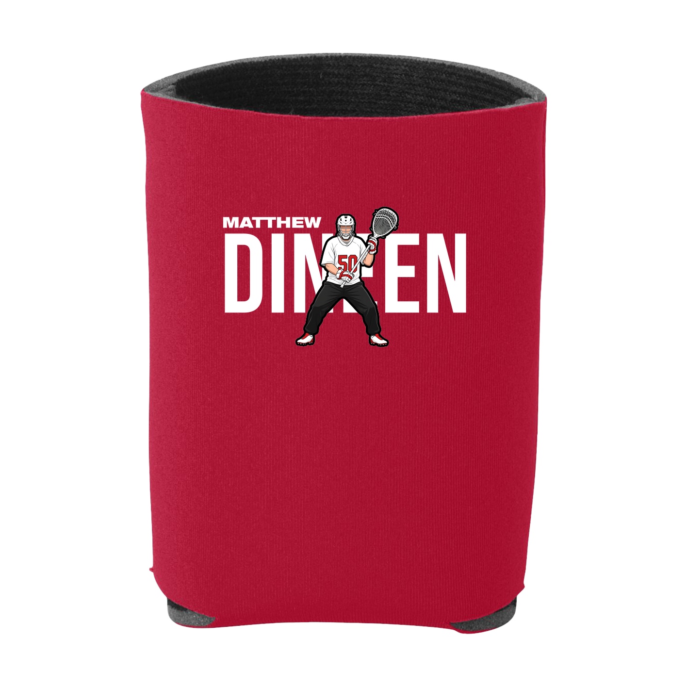 Can Holder — Player Name in Red