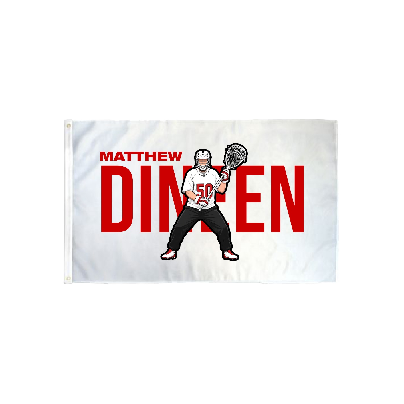 3x5 Flag — Player Name in Classic