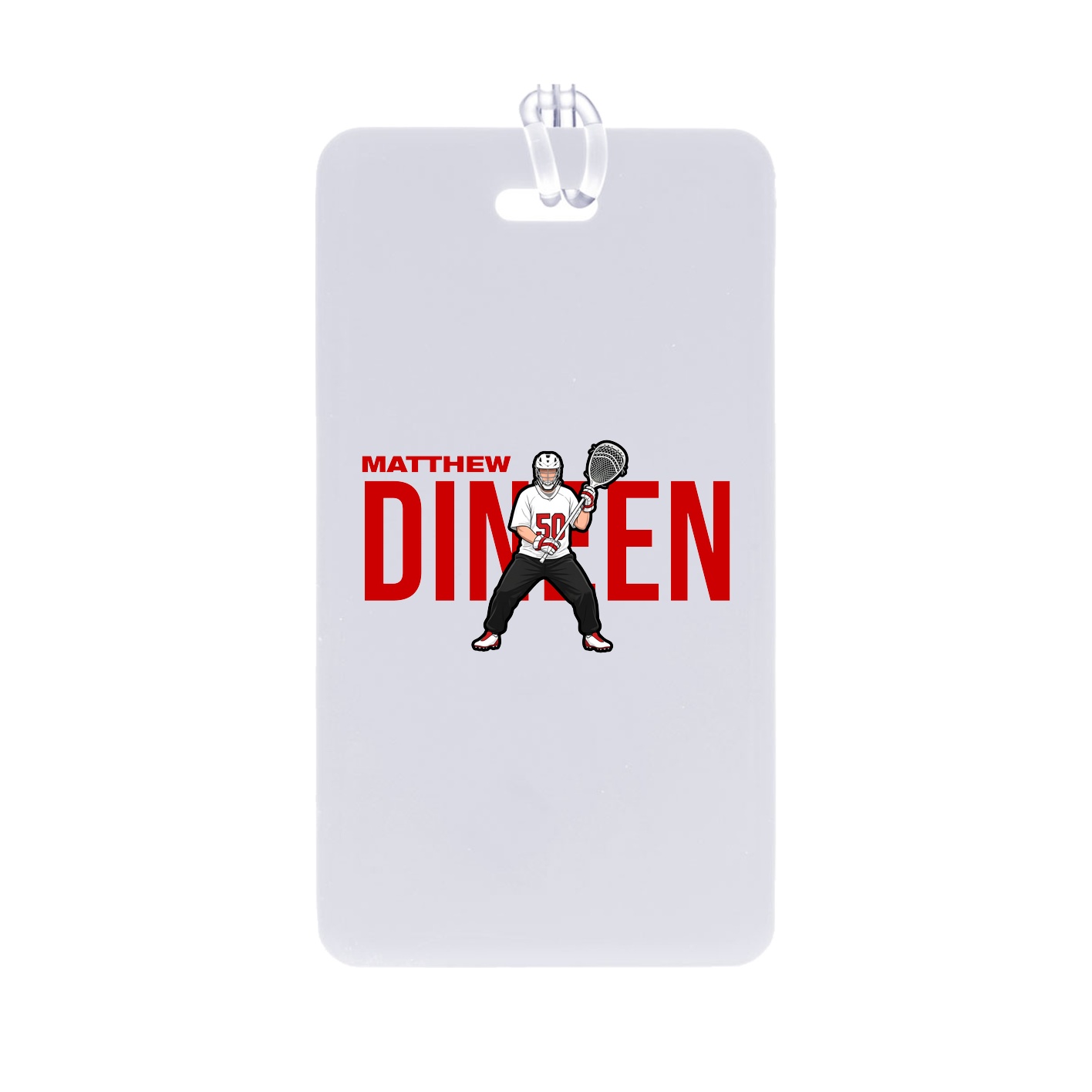 Bag Tag — Player Name in Classic