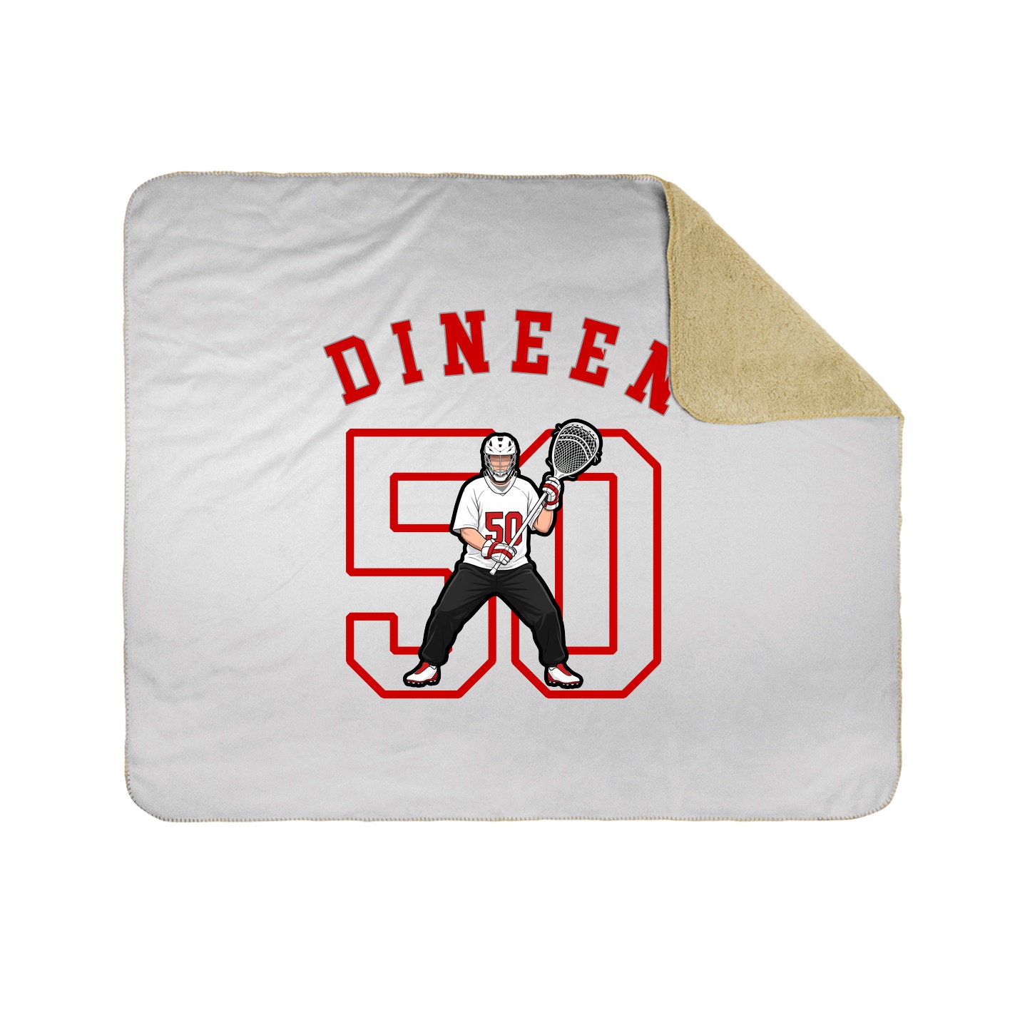 Throw Blanket — Shirsey Arch in White