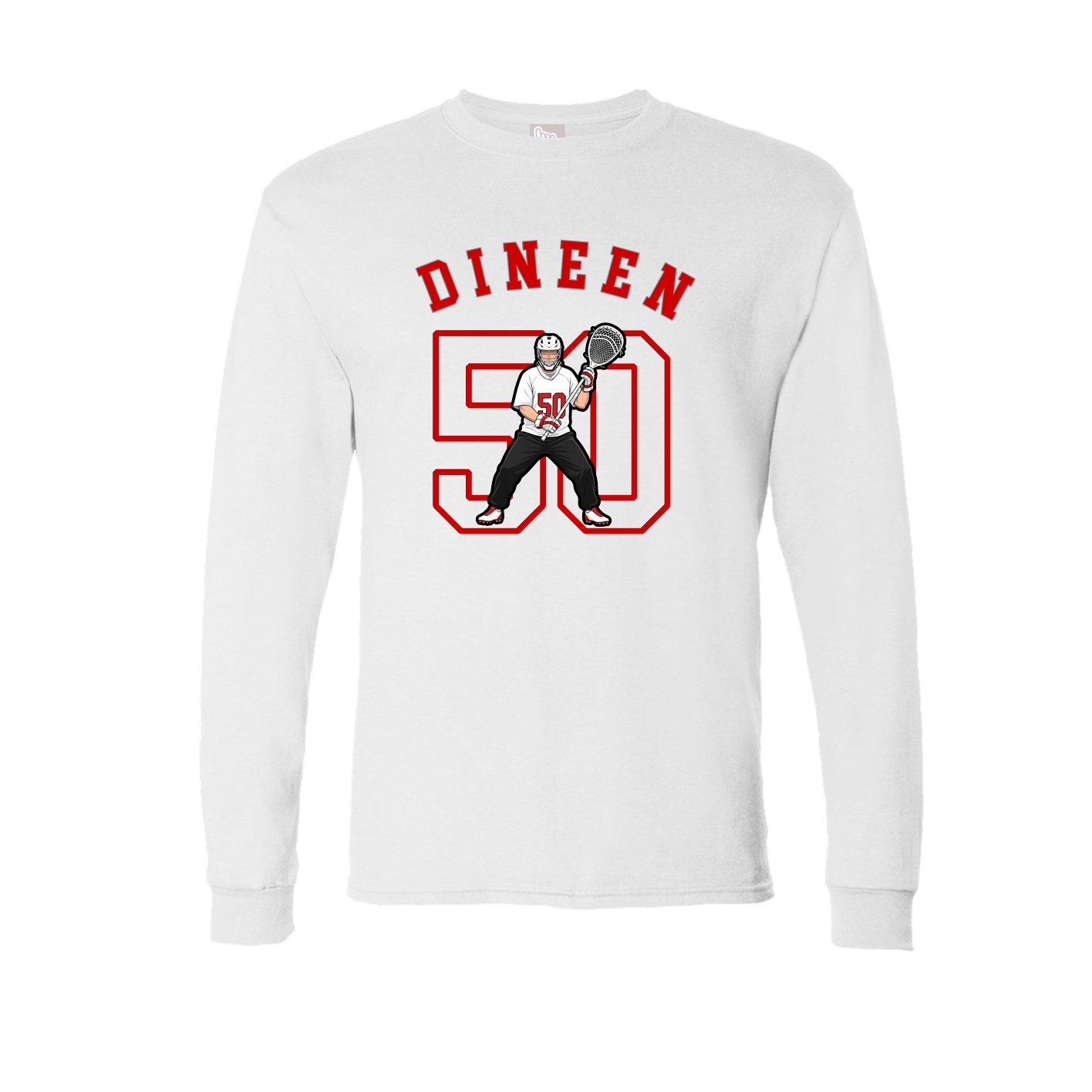 Long Sleeve Tee — Shirsey Arch in White