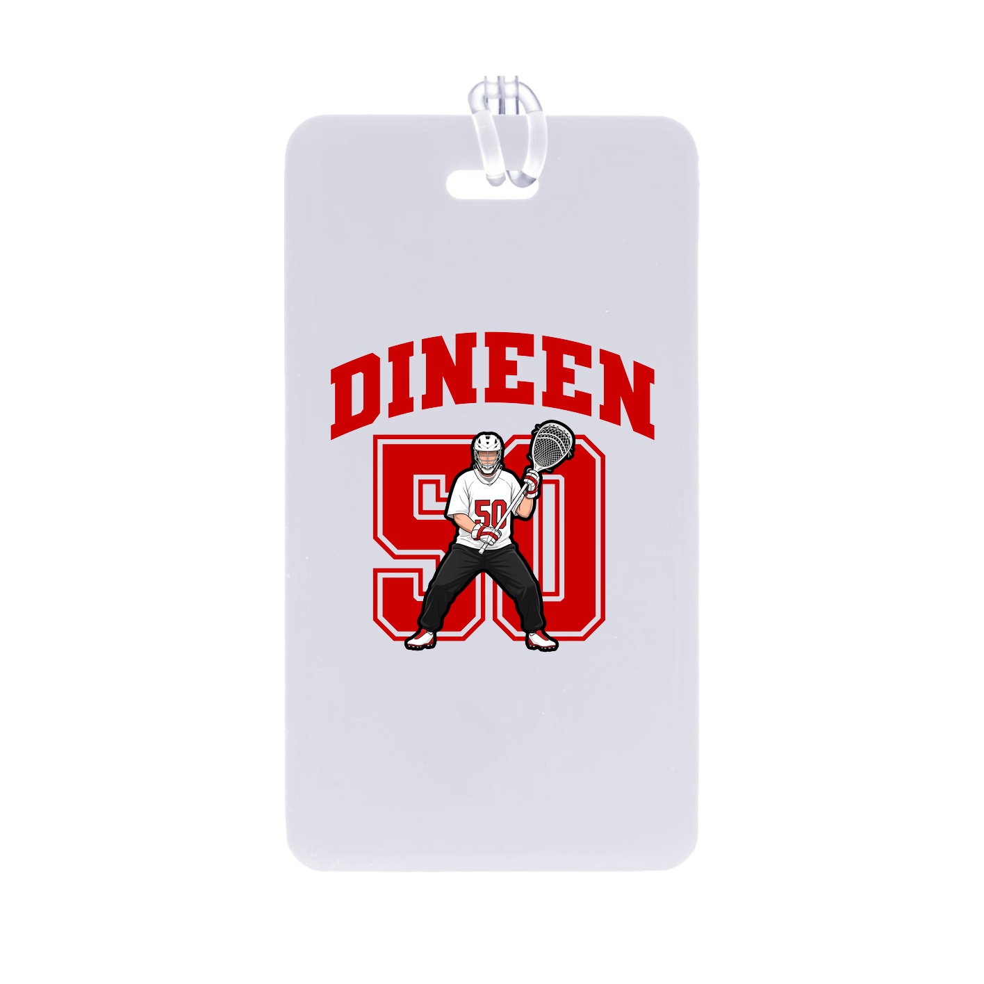 Bag Tag — Number in Classic