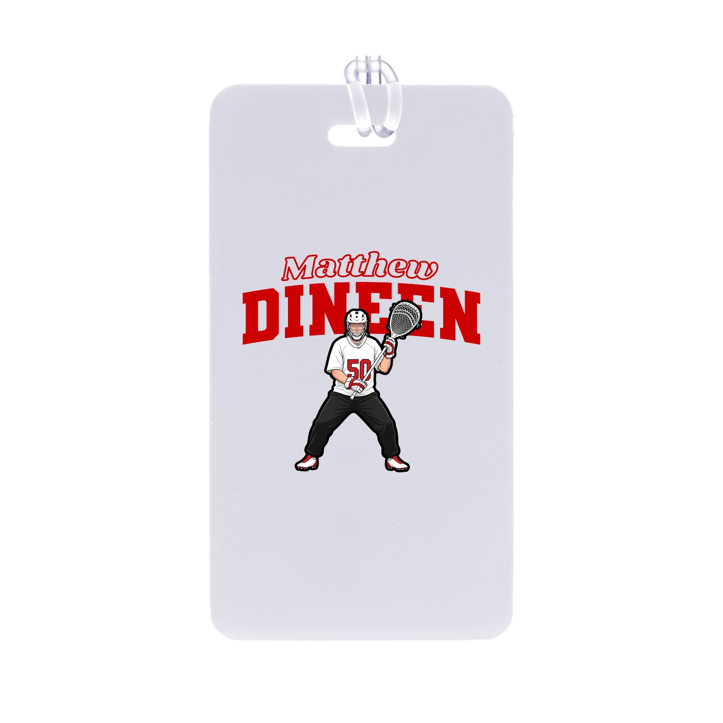 Bag Tag — Name Arch in Classic