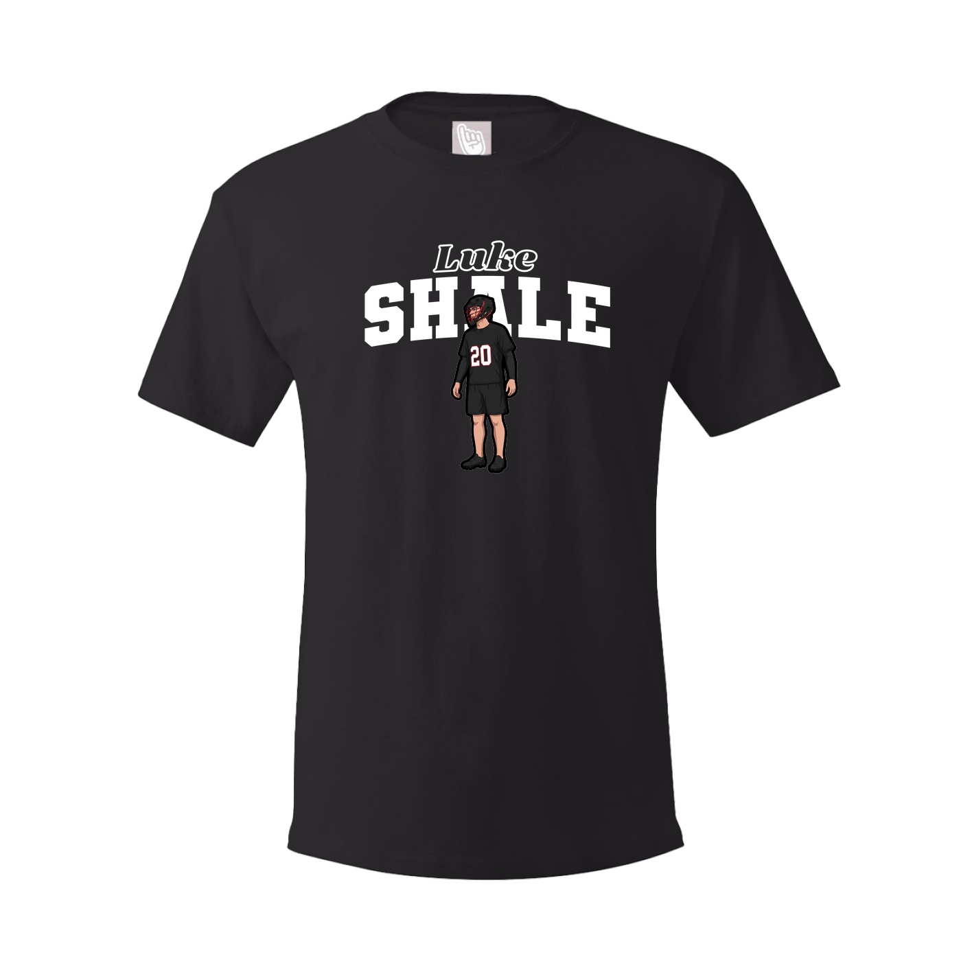 Youth Tee — Name Arch in Black
