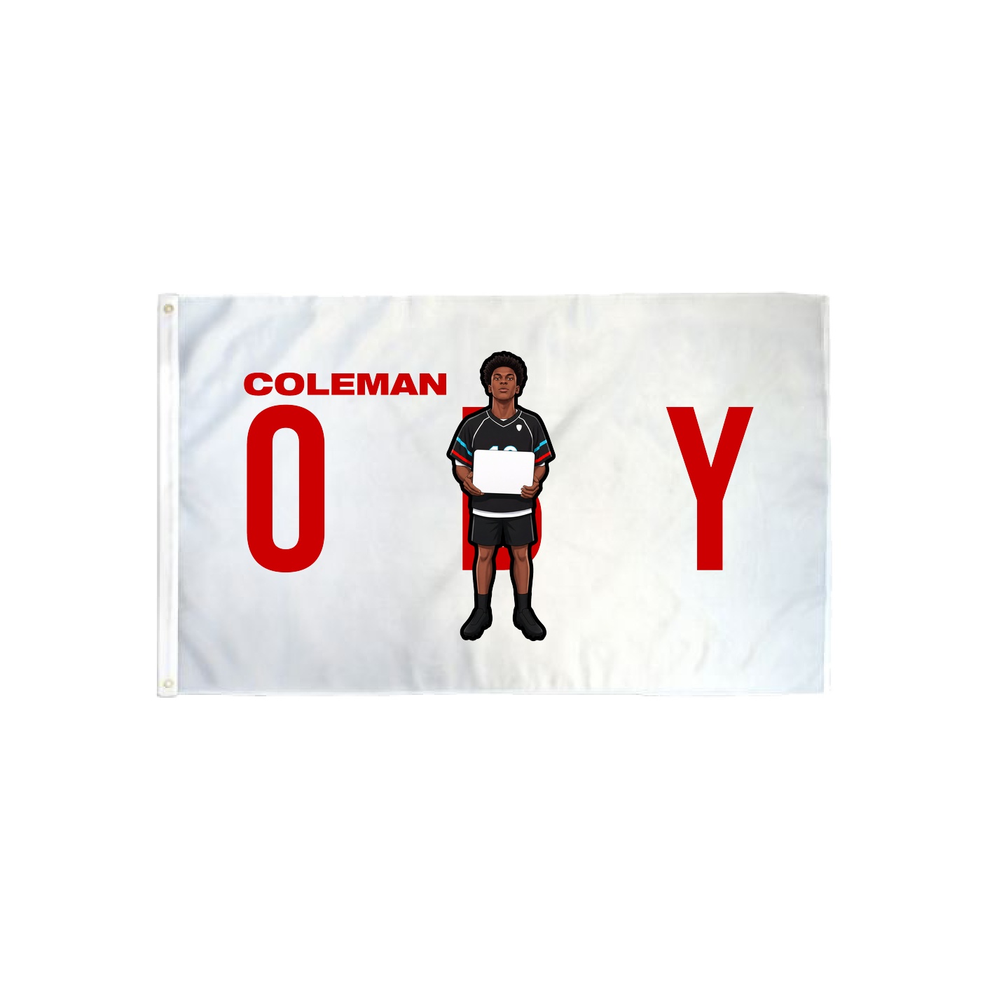 3x5 Flag — Player Name in Classic