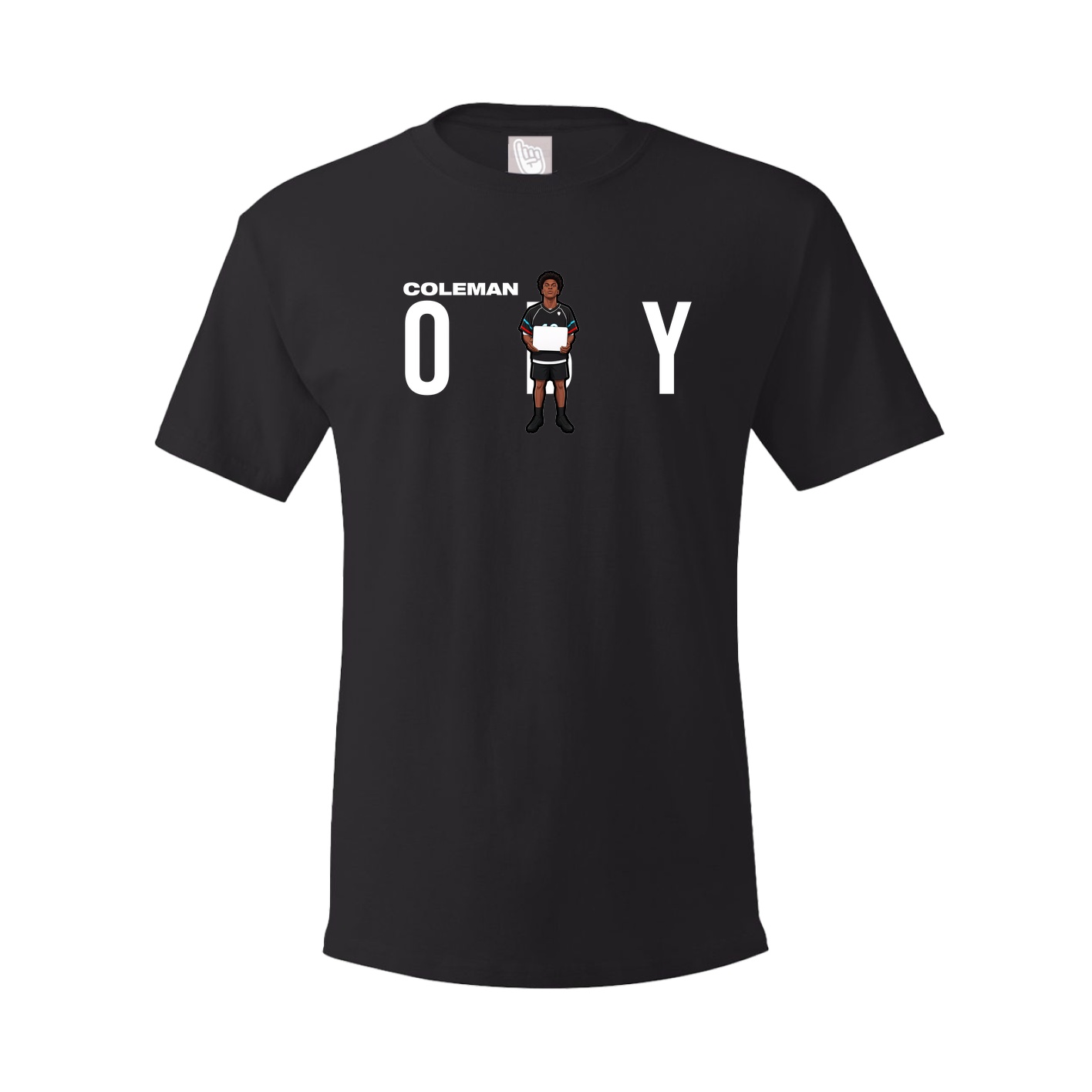 Youth Tee — Player Name in Black