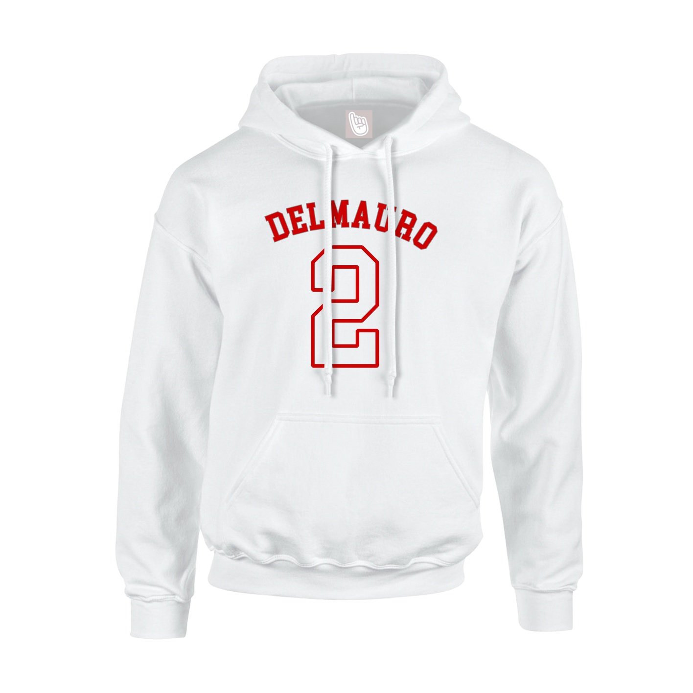 Hoodie — Shirsey Arch in White