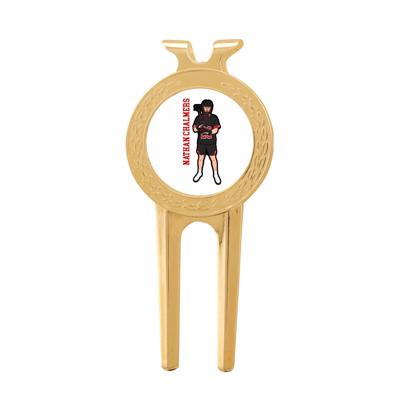 Divot Tool with Ball Marker — Name Vertical in Classic
