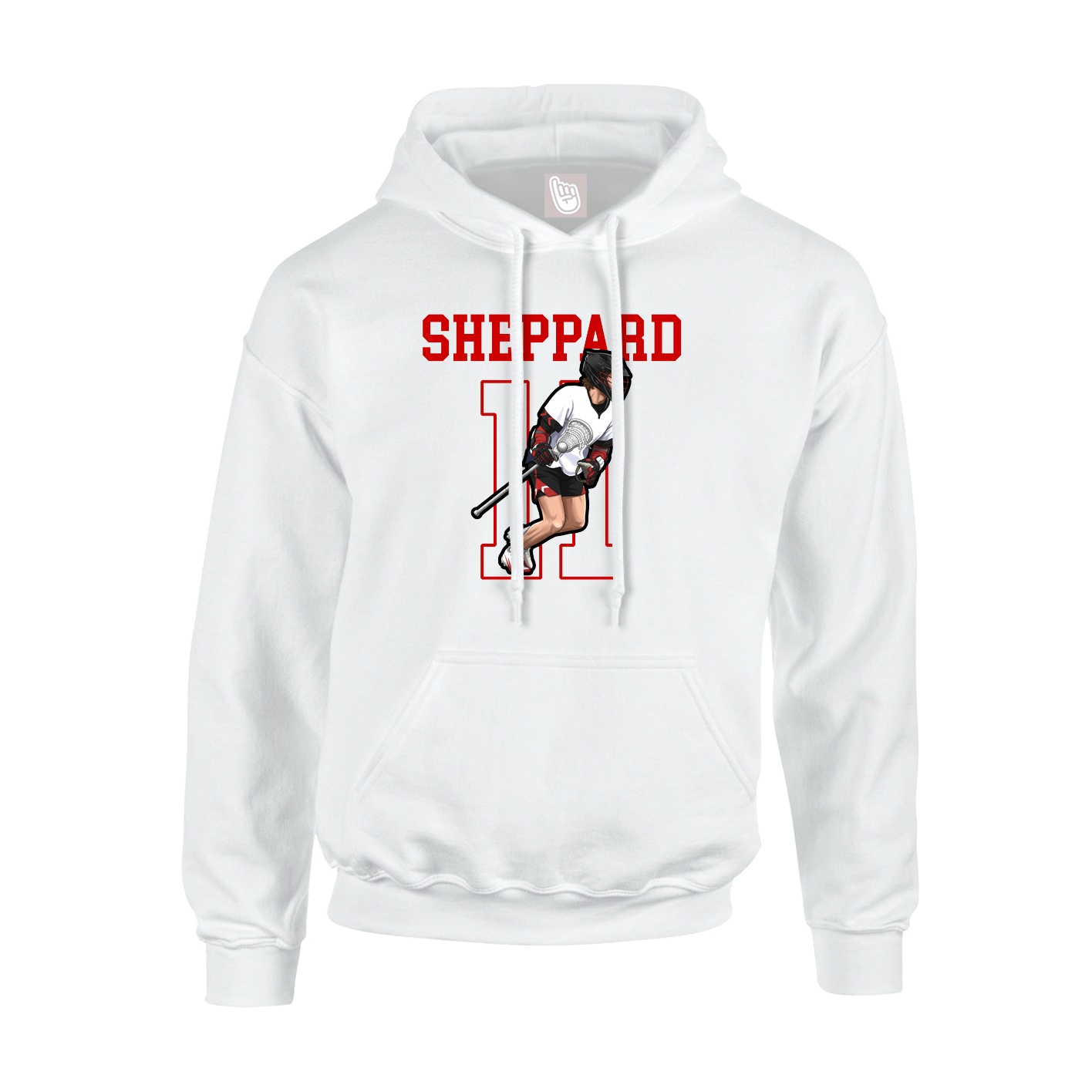 Youth Hoodie — Shirsey in White
