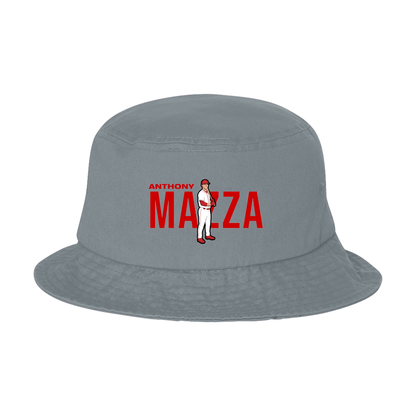 Bucket Cap — Player Name in Grey