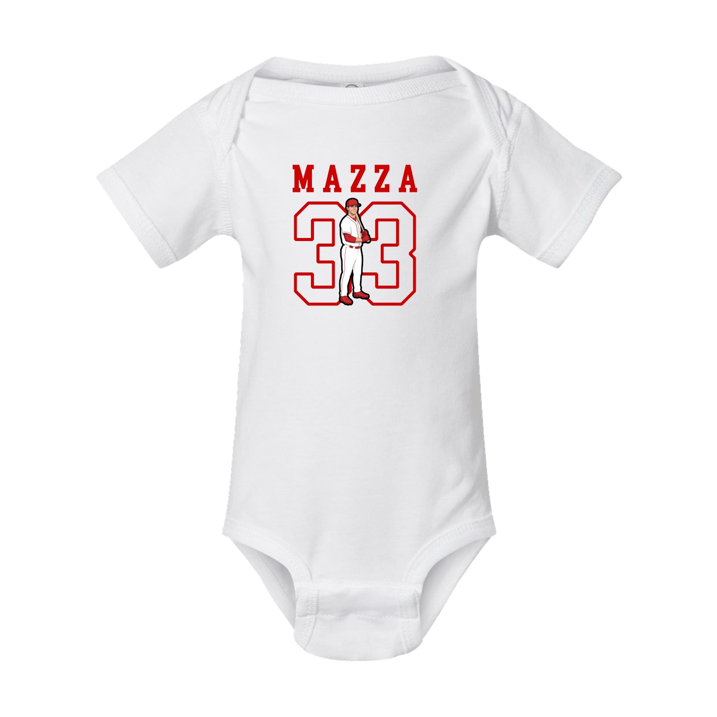 Baby Onesie — Shirsey in White