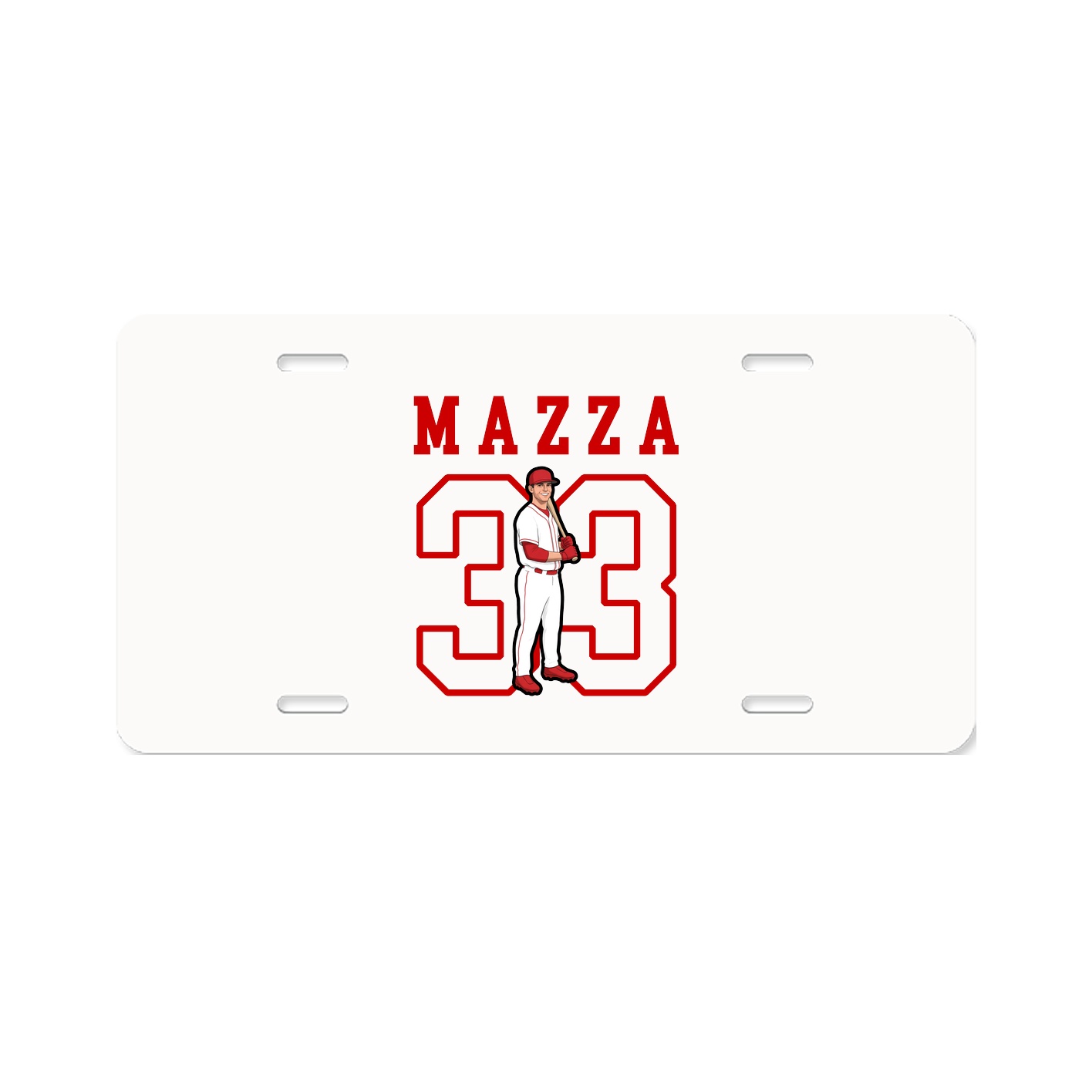 License Plate — Shirsey in Classic