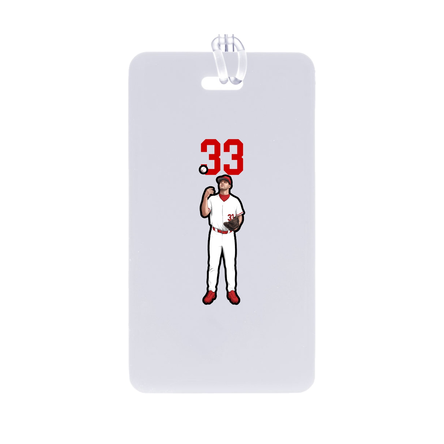 Bag Tag — Number Top in Classic