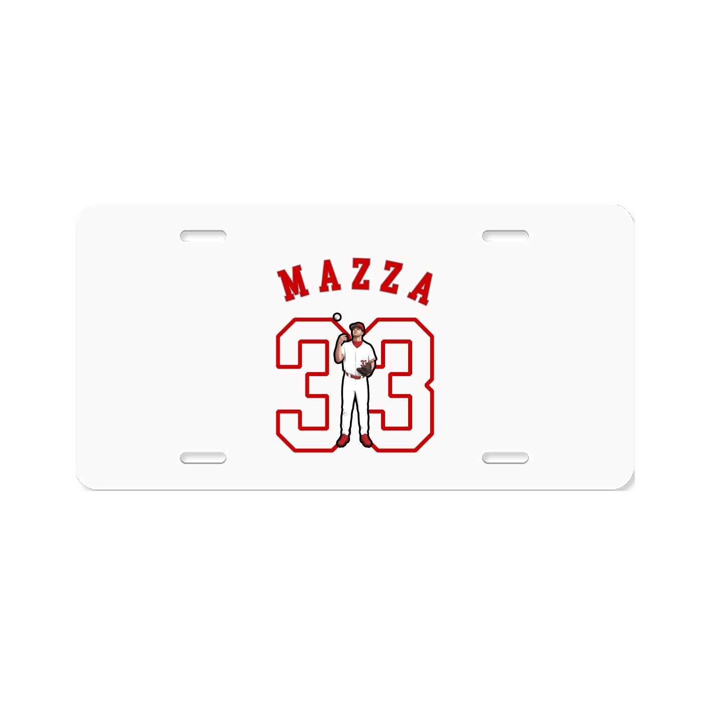 License Plate — Shirsey Arch in Classic