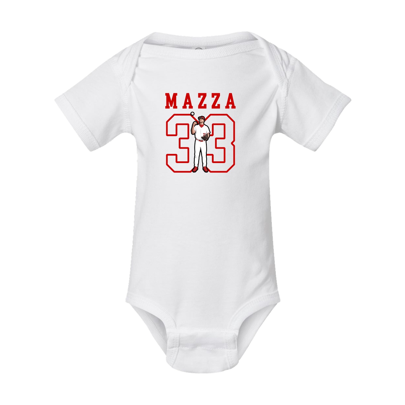 Baby Onesie — Shirsey in White