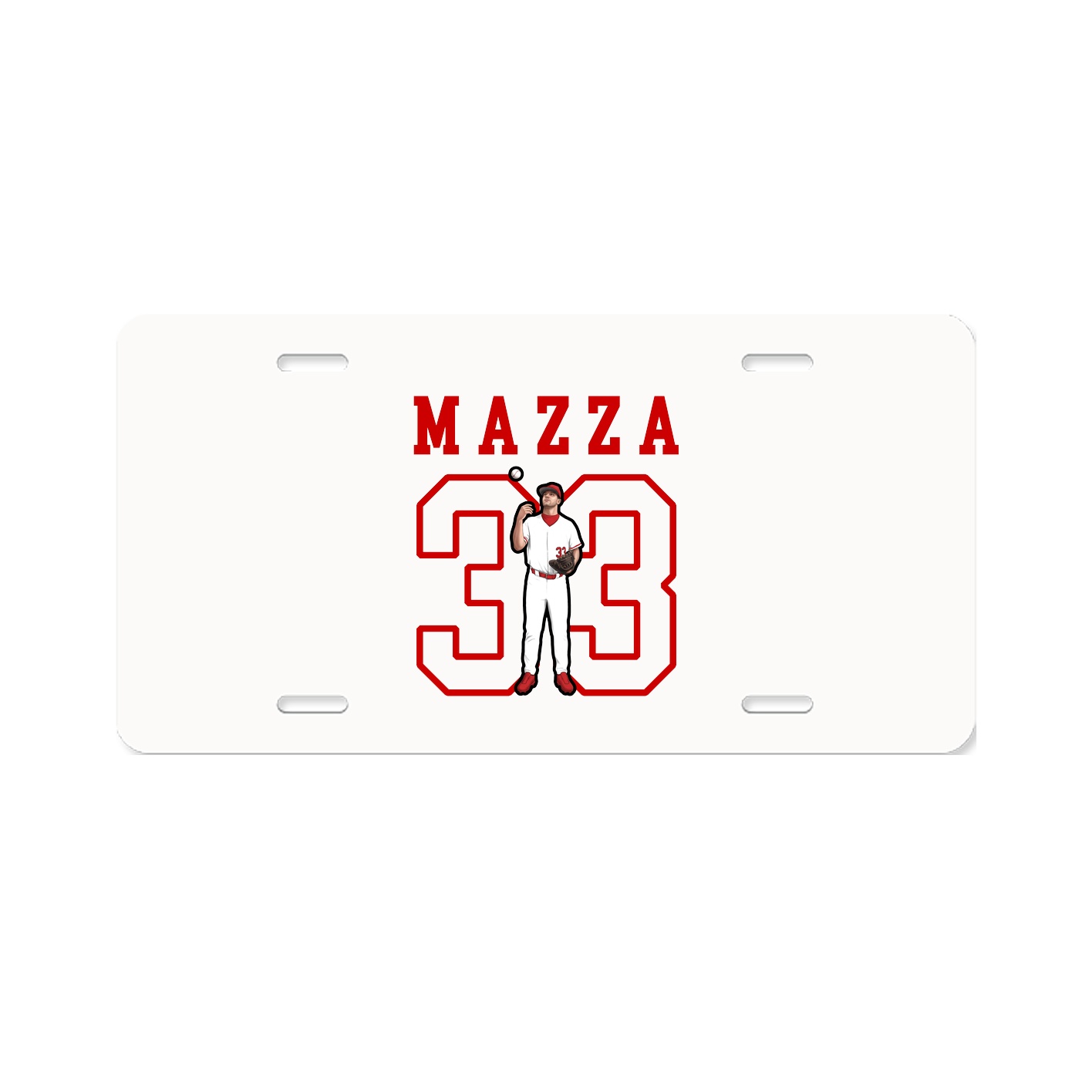 License Plate — Shirsey in Classic