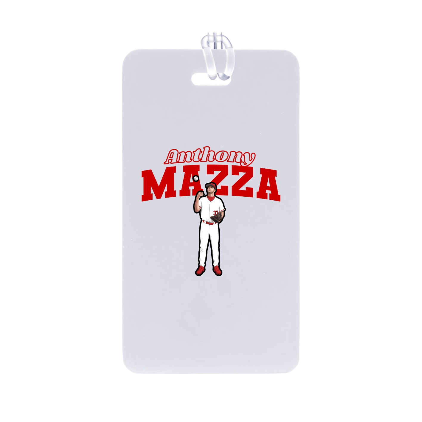 Bag Tag — Name Arch in Classic