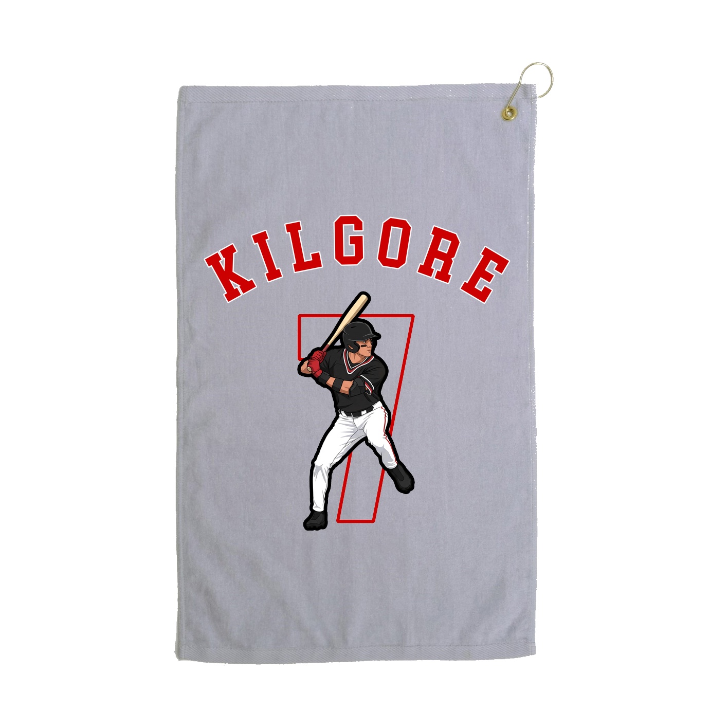 Golf Towel — Classic in Grey