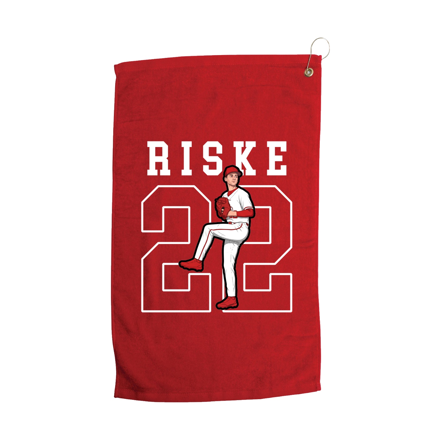 Golf Towel — Shirsey in Red