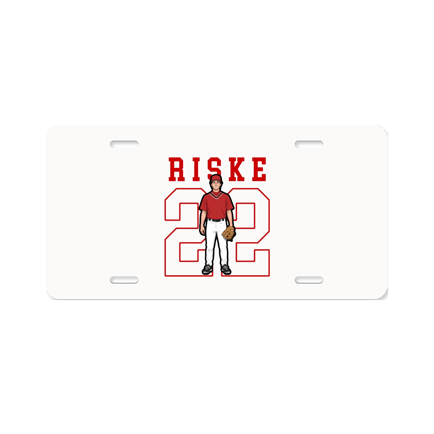 License Plate — Shirsey in Classic