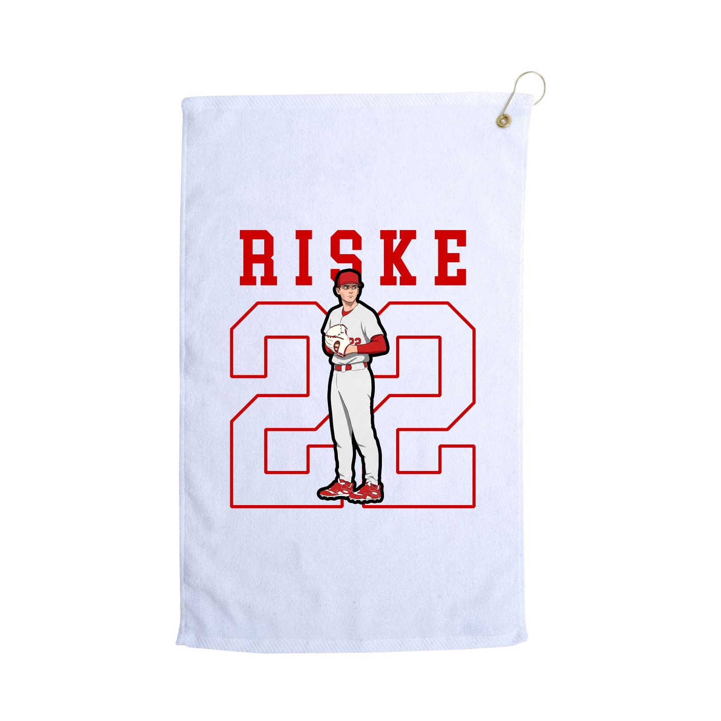 Golf Towel — Shirsey in White