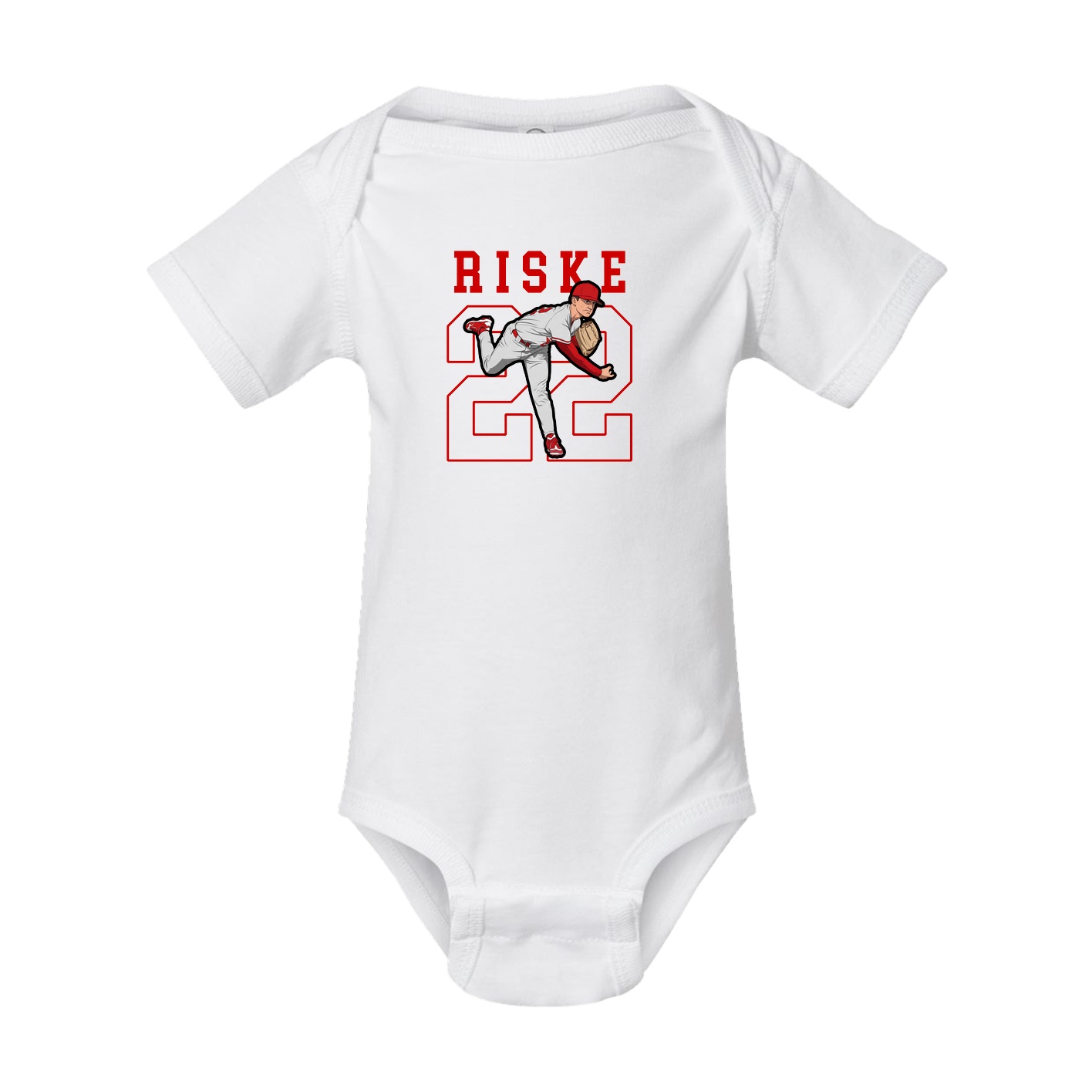 Baby Onesie — Shirsey in White