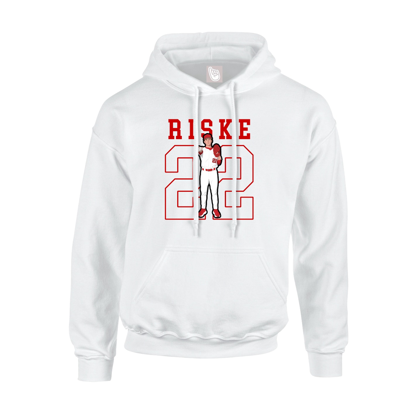 Youth Hoodie — Shirsey in White