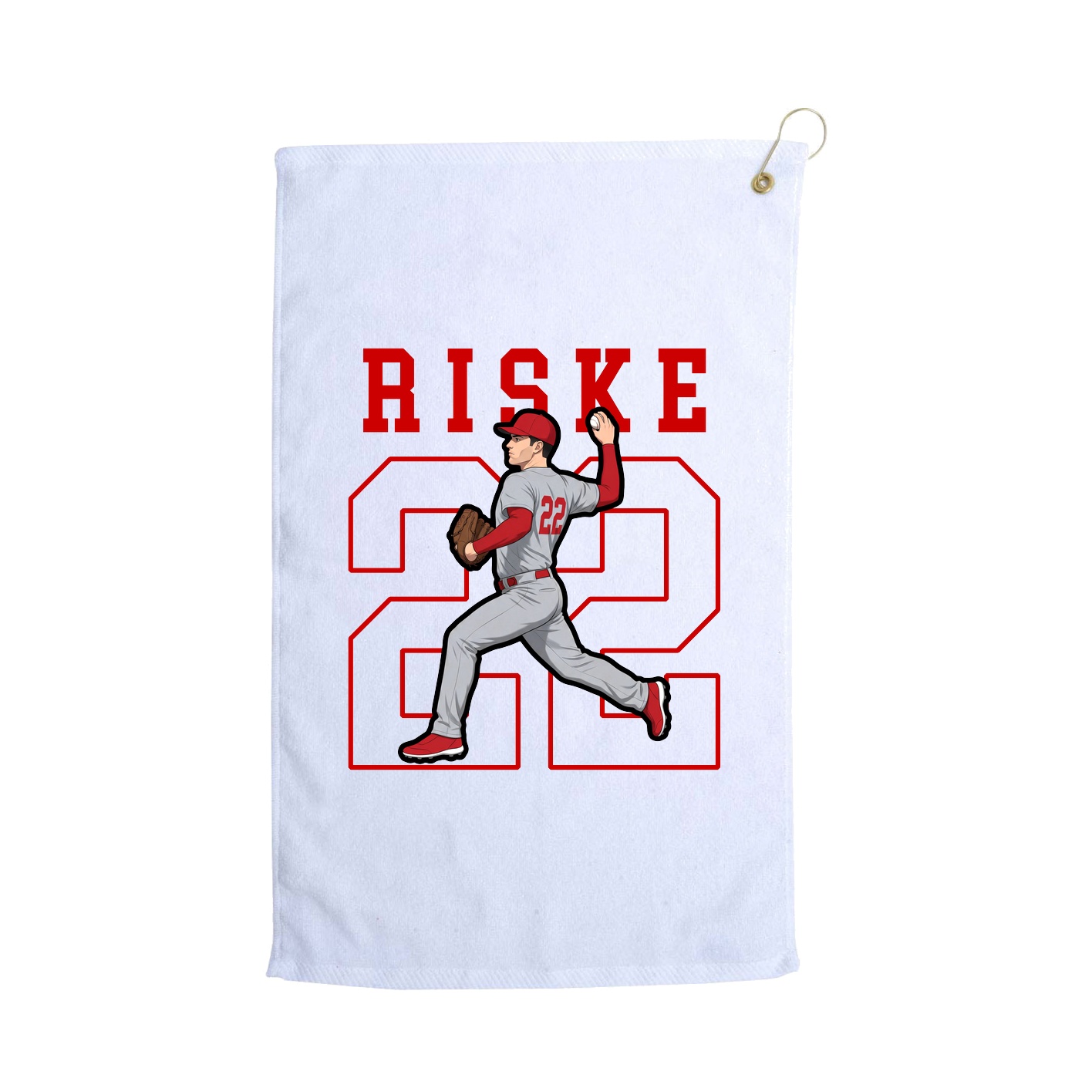 Golf Towel — Shirsey in White