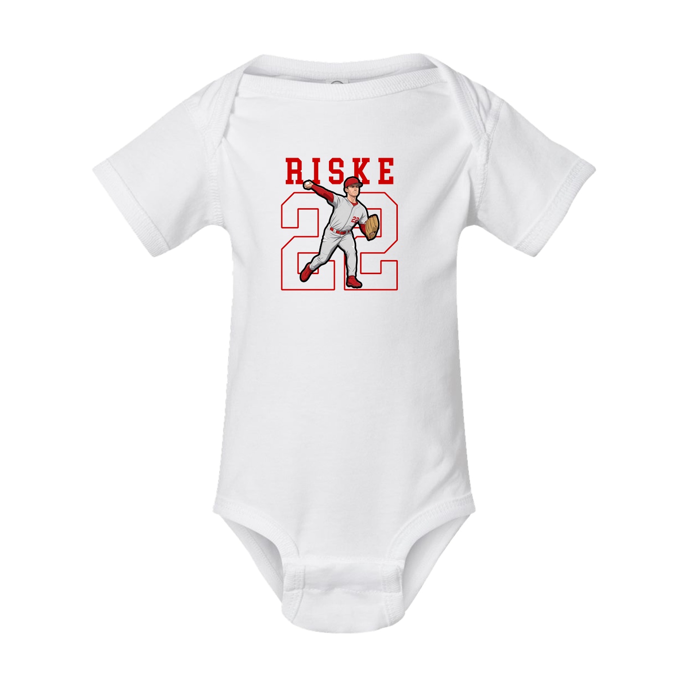 Baby Onesie — Shirsey in White