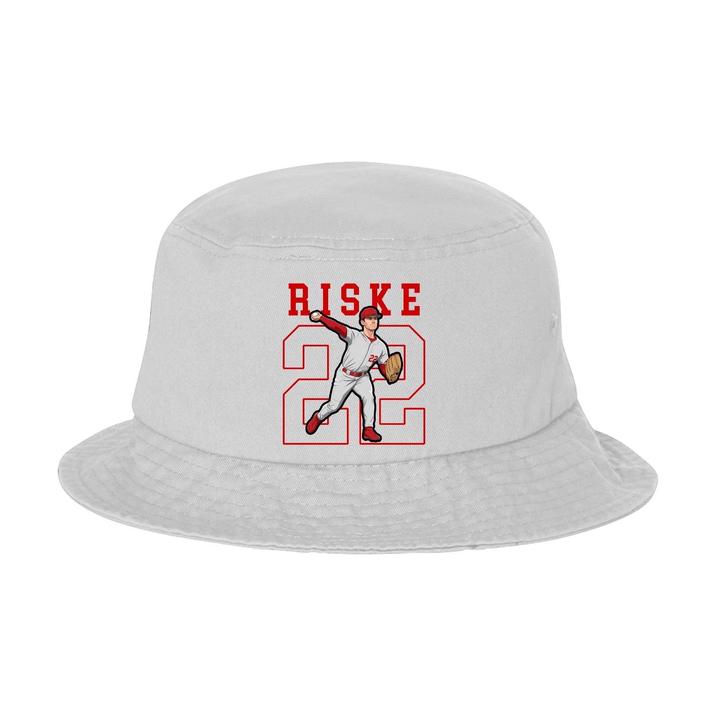 Bucket Cap — Shirsey in White
