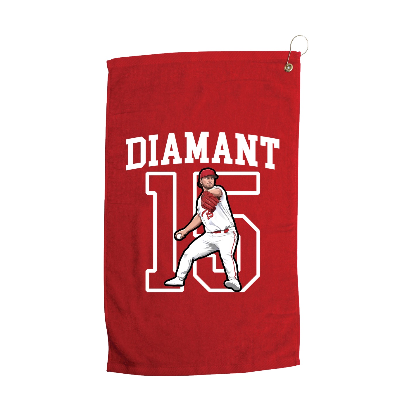 Golf Towel — Shirsey in Red
