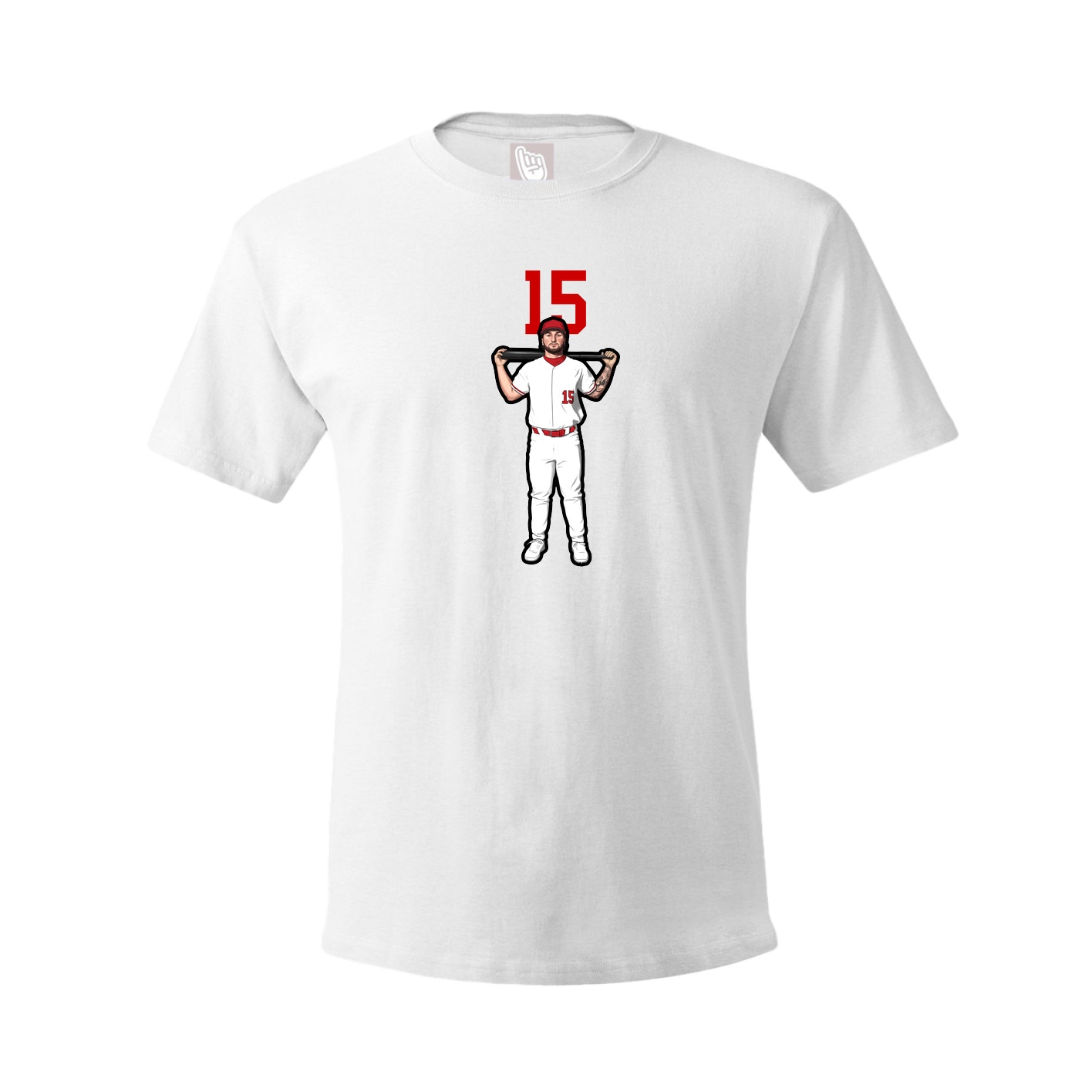 Tee — Number Top in White
