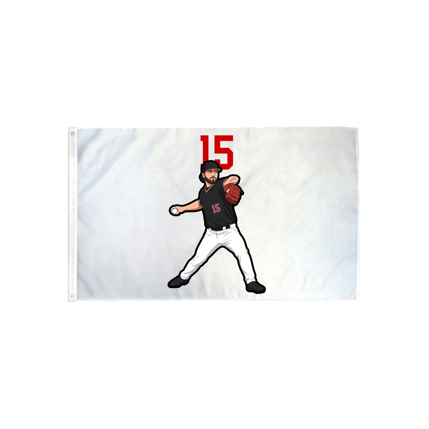 3x5 Flag — Number Top in Classic